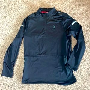 Men’s Spyder Quarter Zip Pullover. Size XL